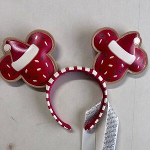 Mickey Mouse Christmas Cookie Ear Headband